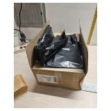 50 black trash  bags