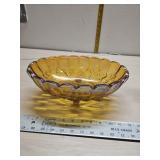 Carnival glass bowl