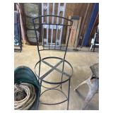 Metal bar stool
