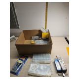 Staples, screws and hardware