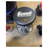 Summit adjustable stool on wheels