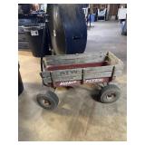 Radio Flyer wagon with sides