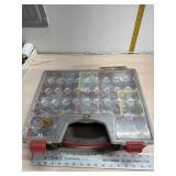 Stanley parts box with screws