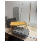 Storage Basket, Lap Tray, computer bag and other