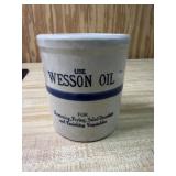 5ï¿½ Wesson Oil crock