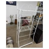 Folding metal shelf 23ï¿½x12ï¿½x58  queen dry rite