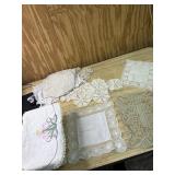 Crochet work and doilies