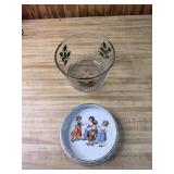 Vintage Germany colds dish and glass Holley Bowl