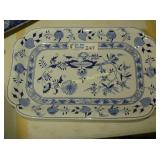 Blue Onion - Serving Platter - 19"x12"