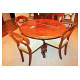 Dining Table and 6 Chairs - 27" Tall x 46" Wide