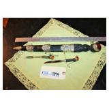 Scottish Crofters Dirk Knife and Fork set 18"