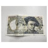 1982 France 50 Francs Note | Bank Notes