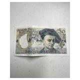 1982 France 50 Francs Note | Bank Notes