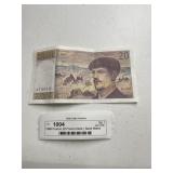 1980 France 20 Francs Note | Bank Notes