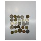 Foreign Coins - Lot of 25 Mixed Countries