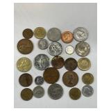 Foreign Coins - Lot of 25 Mixed Countries