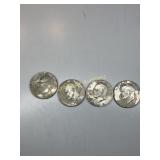 Eisenhower dollar Lot of four mixed dates