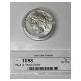 1923-D Peace Dollar