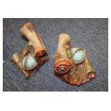 Nautical Bookends Universal Statuary Vintage 1967