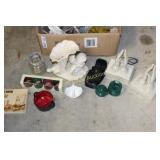 Home Décor lot -Vases, Canister, Candle Holders