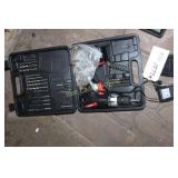 Drill with Bits in Case by Drill Master -With