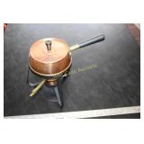 Fondue Pot Copper Approx. 9