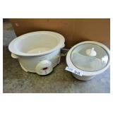 Crock Pot by Rival with 2 Inserts