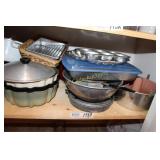 Pots and Pans Large lot - Bundt Pans, Cake Pans,