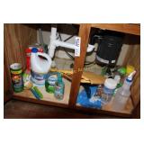 Cleaning Supply Lot as shown