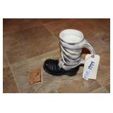 7 League Boot by McCoy Pottery 9" Tall
