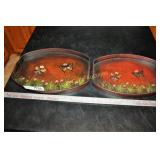 Wooden Trays 14" and 16" Wide