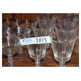 Stemware lot of 12 as Shown