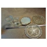 Serving Ware American Cut Glass - 6 Pieces