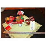 Cast Iron Coca Cola Horse and Wagon - By Price