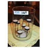 CandleHolder / Glass 10" Tall