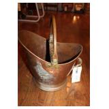 Ash Bucket - Copper - 18" Tall