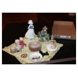 Humel Figurines and Aynsley Items Mixed Lot