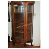 Curio Cabinet - Clawfoot Glass - 60" Tall x 34"