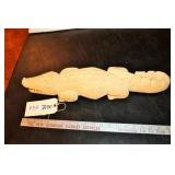 Hand Carved Alligator