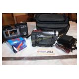 Camcorder Compact VHS Included Is Charger,