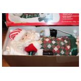 Sleeping Santa Animated Snoring, Whistling, Body