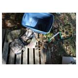 Hunting Lot - Ammo Bag , Antlers, and Seat Cushion