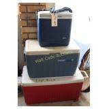 Coolers lot of 3 as Shown