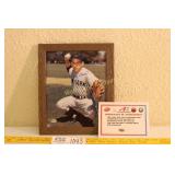 Yogi Berra Signed Photo 8x10 Certificate Of