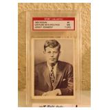 John F Kennedy Graded Card