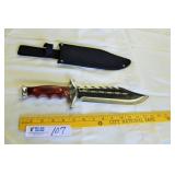 Knife 16" Timber  Rattler Long with Sheath
