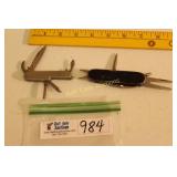 Swiss Army Knife Lot Of 2 One Appers To Be