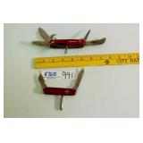 Knifes Swiss Army Lot of 2