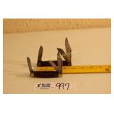 Knives lot of 2 Folding Pocket Knives Approx. 3