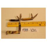 Knives lot of 3 - Collectors Folding Pocket